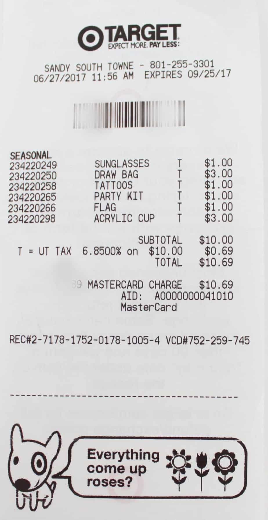 10 Target Challenge 4th of July Learning2Bloom