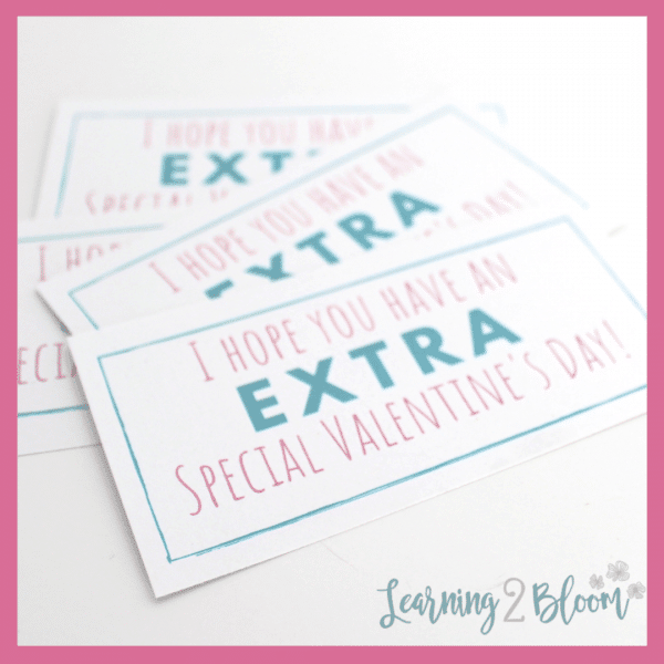 Valentine s Day Gift Printable Learning2Bloom
